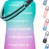 Water Bottles 1 / Half Gallon with Time Marker and Straw, Large Fitness Sports Motivational Bottle, Wide Mouth Leakproof and BPA Free for Travel, Gym,office,school