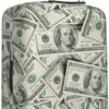 Money Luggage Suitcase Covers Elastic Washable 100 Dollar Bill Cash Present Luggage Protector Travel Suitcase Protective Cover For Kid And Adult, S (Fit 18-21 Inch Luggage) - Image 3
