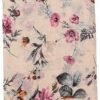 Yeieeo Boho Scarf for Women Lightweight Floral Printed Scarf Fall Winter Fashion Fringed Shawl - Image 5