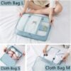 Luggage Packing Organizers Packing Cubes Set for Travel - Image 3