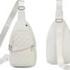 Small Sling Bag for Women, Sling Backpack Daypack Fanny Pack Crossbody Bags for Hiking Travel Sports Running - Image 3