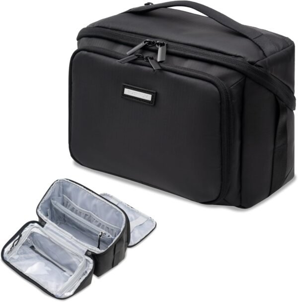 Everfun Toiletry Bag for Men Travel Toiletry Bag With Leakproof Compartment Travel Essentials Water-resistant Dopp Kit for Toiletries Accessories Must Have