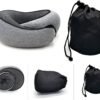 Travel Neck Pillow, Memory Foam Airplane Travel Pillow, 360 Degree Comfort and Breathability, Washable Modal Cover,Stowable U-Shaped Pillow - Image 2