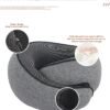 2024 New Travel Pillow, Neck Pillow Airplane, Super Comfy Memory Foam