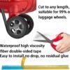 8PCS Luggage Wheels Covers Luggage Wheel Silent Protector Covers Silicone Suitcases Wheel Protector Covers for most Luggage Wheel Suitcases or Office Chair Caster-4, Orange - Image 2