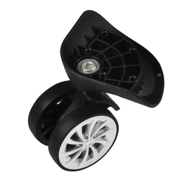 2 Pcs Luggage Wheels Replacement, Travel Suitcase Caster Silent Wheels 360 Swivel Trolley Repair Wheel Suitcase Wheels Replacement with Screw - Image 8