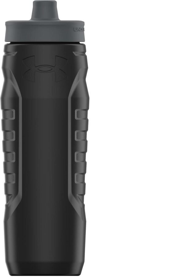 Under Armour Sideline Squeeze Water Bottle, Designed with Quick-Shot Lid, Quick & Easy Hydration, 32 oz - Image 3
