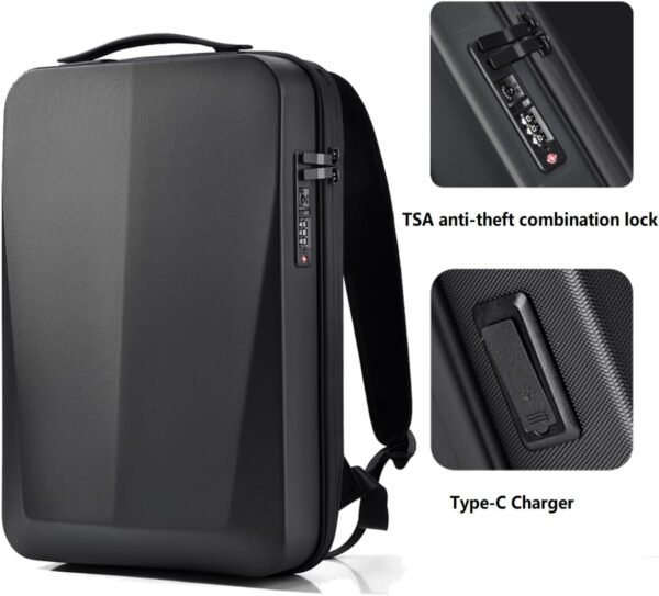 Starlink Gen 3 Outdoor Travel Bag,Anti-theft & Water-resistant Backpack for Starlink Dish and All Accessories,Fits for Camping,RV Trip (17 In - Image 2