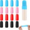 Lusofie 16Pcs Silicone Travel Sleeves For Toiletries Reusable Bottle Covers For Travel Leak Proof Travel Bottles Toiletry Sleeves For Leak Proofing Travel Essentials For Women Travel Accessories - Image 8