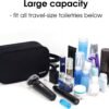 Narwey Travel Toiletry Bag for Women and Men Traveling Dopp Kit Makeup Bag Organizer Shaving Bag for Toiletries Accessories Cosmetics - Image 4