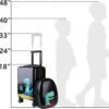 iPlay, iLearn Dinosaur Kids Luggage, Boys Carry on Suitcase, Hard Shell Travel Luggage Set W/Backpack, Trolley Luggage W/ 4 Spinner Wheel for Children Toddlers - Image 6