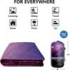 Camping Blanket,Lightweight Down Alternative Puffy Printed Camping Blanket Packable Outdoor Blanket for Camping,Traveling, Stadium, Hiking, Picnics - Image 3