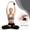 4Pcs Wrist Sweat Bands for Men Wrist Pouch Wallet with Zipper Wristband Pocket Sports Absorb Sweat Wristbands for Women Running Hiking Workout, Key Holder for Gym Sports Running Walking Hiking Travel - Image 6