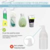 8 Pack Silicone Bottle Covers for Travel, Cruise Must Haves, Travel Essentials for Women Men, Travel Size Toiletries, Cruise Ship Essentials, Travel Accessories Luggage, Elastic Sleeves Leak Proofing - Image 2