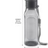 Bulk Water Bottles Set of 16 –10oz Multicolor Water Bottles for Kids and Adults – Leak Proof Water Bottles with Carry Strap – Square Reusable Water Bottles for Juice, Drinks – BPA-Free Dishwasher-Safe - Image 7
