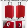 Luggage Cover for Travel Suitcase Protector Anti-scratch, Fits 18-32 Inches, Waterproof Stretchable Thickened Dustproof Spandex Fabric with Zipper (Rainbow, S (19-21 Inch Suitcase)) - Image 6