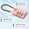 SURE LOCK TSA Compatible Travel Luggage Locks, Inspection Indicator, Easy Read Dials TSA Approved with Zinc Alloy - Image 5