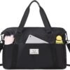 Gym bag for Women, Travel Duffel Bags with Trolley Sleeve, Weekender Overnight Bag, Carry on Tote Bag Dance Bag