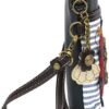CHALA Cell Phone Crossbody Purse-Women PU Leather/Canvas Multicolor Handbag with Adjustable Strap - Image 3
