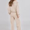 ANRABESS Women 2 Piece Outfits Sweatsuit Oversized Sweatshirt Sweatpants Tracksuit Sweat Lounge Matching Set 2024 Fall Trendy - Image 4