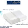 Travel & Camping Comfortable Memory Foam Pillow with Extra Cotton Cover – Easy to Carry Portable Bag - Image 7