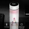 Personalized 16oz Initial Water Bottle,Smart Sport Water Bottle with LED Temperature Display,Customized Letter Coffee Thermos,Travel Coffee Mug (A) - Image 7