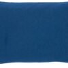 Brookstone Travel 2-1 Ultra Soft Jersey Knit Travel Blanket with Carrying Case and Luggage Pass-Through - Portable Blanket, Blue - Image 2