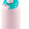 Ello Emma 14oz Vacuum Insulated Stainless Steel Kids Water Bottle with Straw and Built-in Carrying Handle and Leak-Proof Locking Lid for School Backpack, Lunchbox and Outdoor Sports - Image 6
