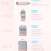 BAGSMART 6 Set/4 Set/2 Set Compression Packing Cubes for Travel, Lightweight Vacation Travel Essentials, Travel Accessories for Suitcase Organizer Bags Set, Durable Luggage Organizer Travel Bags - Image 2