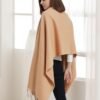 Wool Shawl Large Thick Pashmina Travel Blanket Scarf Winter Wraps for Women - Image 3