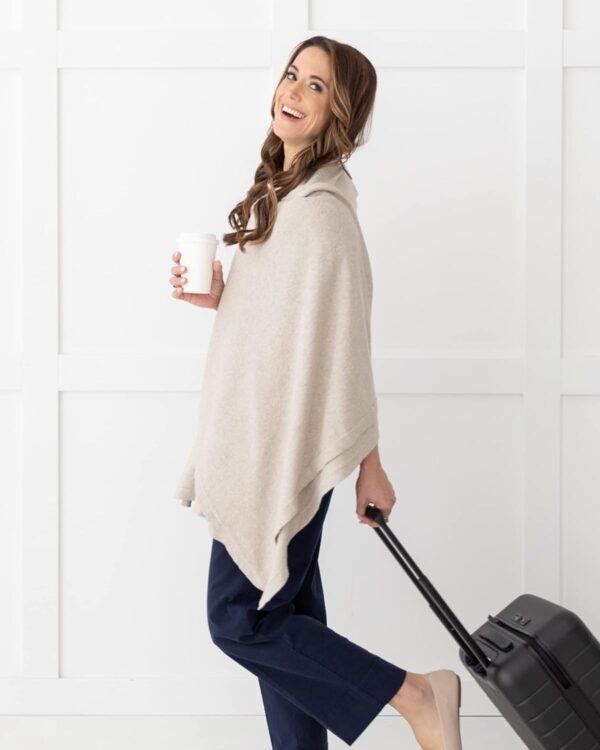 zestt Dreamsoft Travel Scarf, Wrap and Shawl for Women, Organic Cotton - Image 2