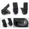2 Pack Luggage External Wheels Replacement Mute Caster Swivel Wheel Mount Universal Right Angle L Shape Roller for Travel Bag Suitcase Rolling Duffel Bags Speaker Soundbox Briefcase Trolley - Image 3