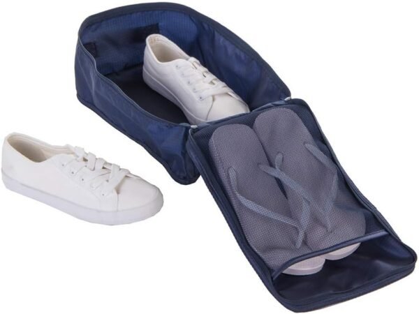 Travel Shoe Bags, Foldable Waterproof Shoe Puches Organizer-Double Layer (Multi-colored4) - Image 3