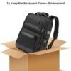 16 Inch Business Laptop Backpack for Men, Carry on Backpack for Airplanes, Water Resistant Travel Backpack Laptop Bag Computer Backpack Casual Daypacks with USB Port for Travel/College/Work - Image 8