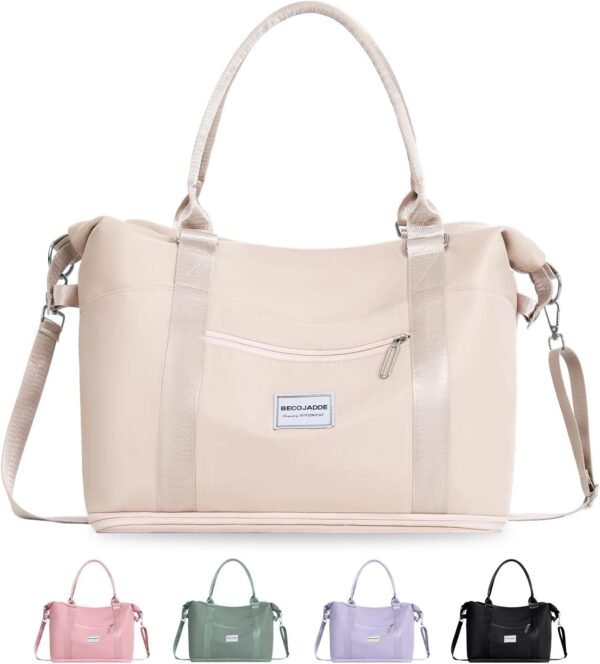 Travel Bag for Women Carry On Bag with Wet Compartment Travel Duffle Bag for Weekender Overnight Travel Essentials
