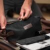 MANSCAPED® The Shed Men's Premium Quality Toiletry Bag, PU Leather Dopp Kit, Bathroom Travel Bag, Shaving Kit Case, Trimmer Bag - Image 2