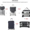 Spandex Travel Luggage Protector Suitcase Cover Fit 29-32 Inch Luggage (XL) - Image 9