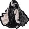 Travel Boho Scarf for Women Casual Lightweight Pashmina Scarves Fashion Multicolor Shawl Wraps with Fringed Beads