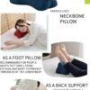 BJDesign NeckBone Chiropractic Pillow, Made in Japan, Cervical Neck Pain Relief with Comfort Adjustment (Use at Home Bed, Office, Travel, Camping) - Image 5