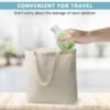 8 Pack Silicone Bottle Covers for Travel, Cruise Must Haves, Travel Essentials for Women Men, Travel Size Toiletries, Cruise Ship Essentials, Travel Accessories Luggage, Elastic Sleeves Leak Proofing - Image 7