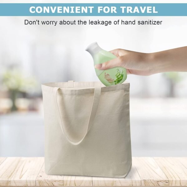 8 Pack Silicone Bottle Covers for Travel, Cruise Must Haves, Travel Essentials for Women Men, Travel Size Toiletries, Cruise Ship Essentials, Travel Accessories Luggage, Elastic Sleeves Leak Proofing - Image 7