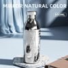 Stainless Steel Water Bottle, Pedalla 18oz Insulated Water Bottle DoubleWall Vacuum Insulation Keeps Drink Cold and Hot Travel Water Bottle for School Gym Sports - Image 3