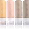 Gemice Travel Bottles for Toiletries Tsa Approved Travel Size Containers BPA Free Leak Proof Travel Tubs Refillable Liquid Travel Accessories for Cometic Shampoo and Lotion Soap (90ml)