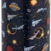 Snug Kids Water Bottle - insulated stainless steel thermos with straw (Girls/Boys) - Space Wars, 17oz - Image 5