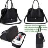 BTOOP Travel Weekender Bag Women Overnight Carry On Tote Duffle Hospital Bags Set with Shoe Compartment - Image 3