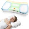 Basic Beyond Cervical Pillow for Neck Pain Relief, 26x17 Inches Ergonomic Pillow for Neck Correction, Memory Foam Pillow with Good Neck Support