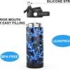 Kids Insulated Water Bottle with Straw,18oz Kids Cups with Stainless Steel Leak Proof for School Boys Girls（Lightning-18） - Image 4