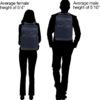 Travelpro Crew Executive Choice 3 Medium Top Load Backpack fits up to 15.6 Laptops and Tablets, USB A and C Ports, Men and Women, Patriot Blue - Image 7