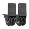 2 Pack Luggage External Wheels Replacement Mute Caster Swivel Wheel Mount Universal Right Angle L Shape Roller for Travel Bag Suitcase Rolling Duffel Bags Speaker Soundbox Briefcase Trolley - Image 4