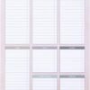 Packing List Notepad. Ensure All Essentials Are Packed. Travel Checklist Pad. 6" x 8.5". 25 Sheets of Thick 80 lb. Paper. Business Trip, Staycation, and Vacation Planner Pad by Erin Condren.